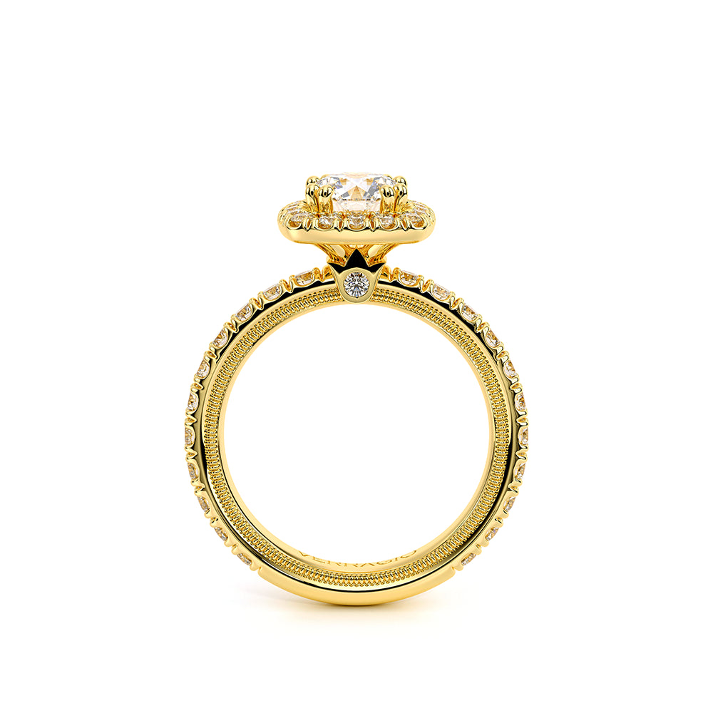 Tradition-210hcu-14k Yellow Gold Cushion