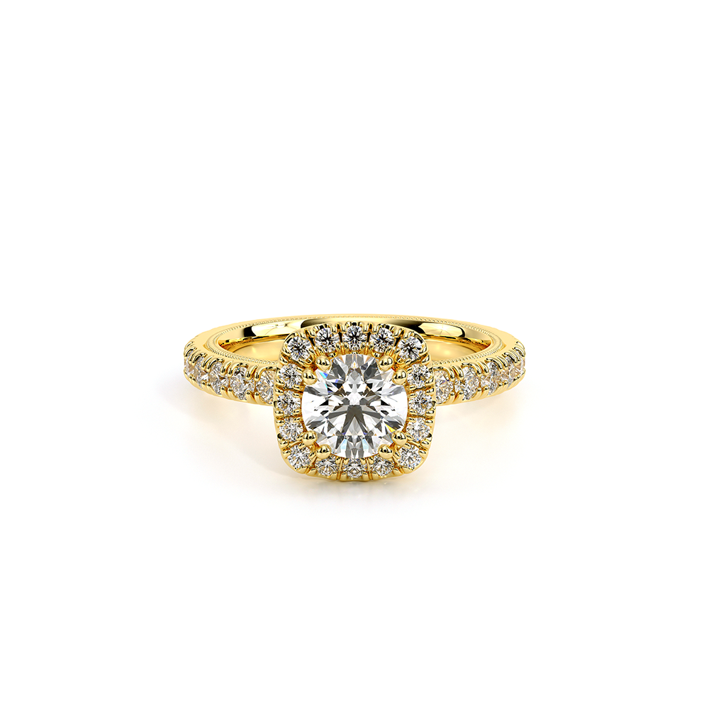 Verragio Pave Round Engagement Ring