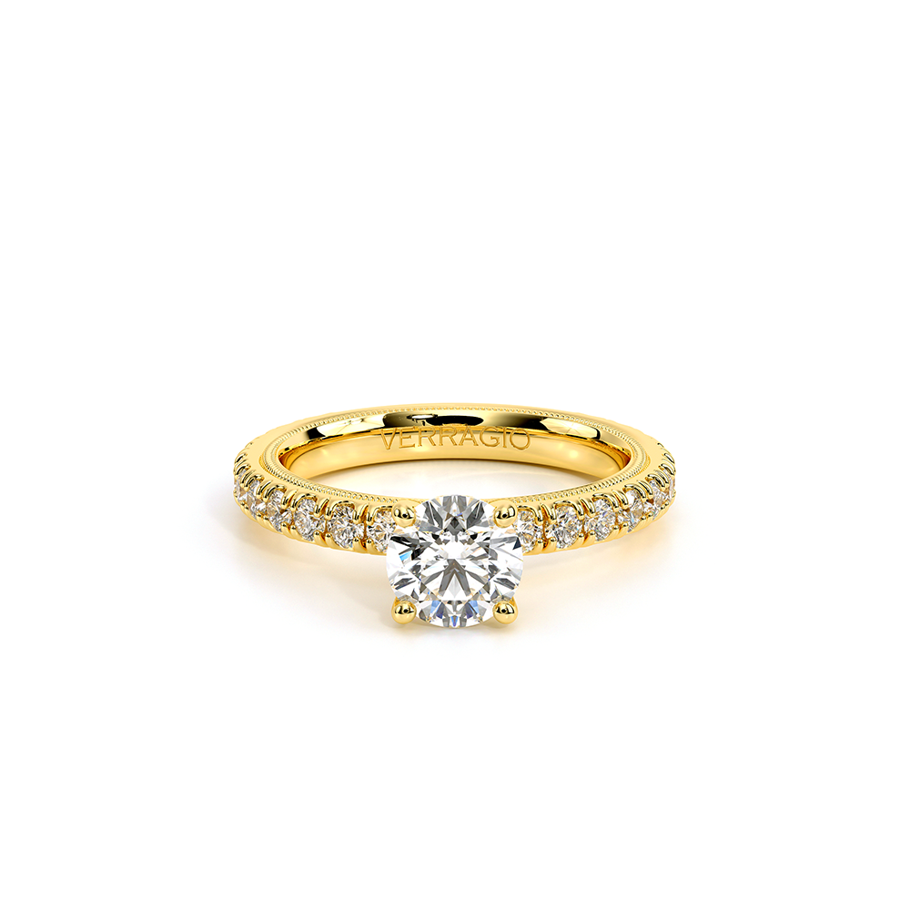 Verragio Pave Round Engagement Ring