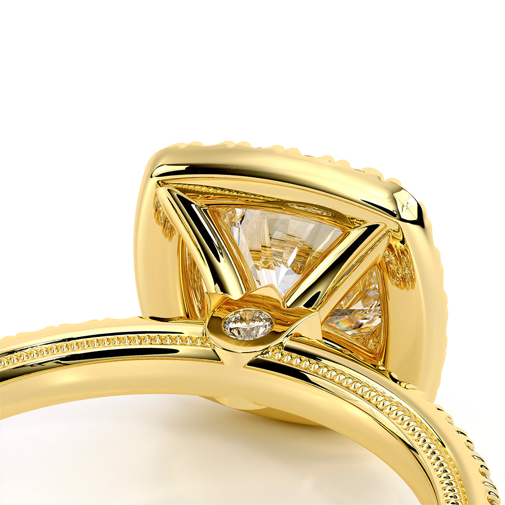 Tradition-120hcu-18k Yellow Gold Cushion