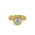 Tradition-120hcu-18k Yellow Gold Cushion