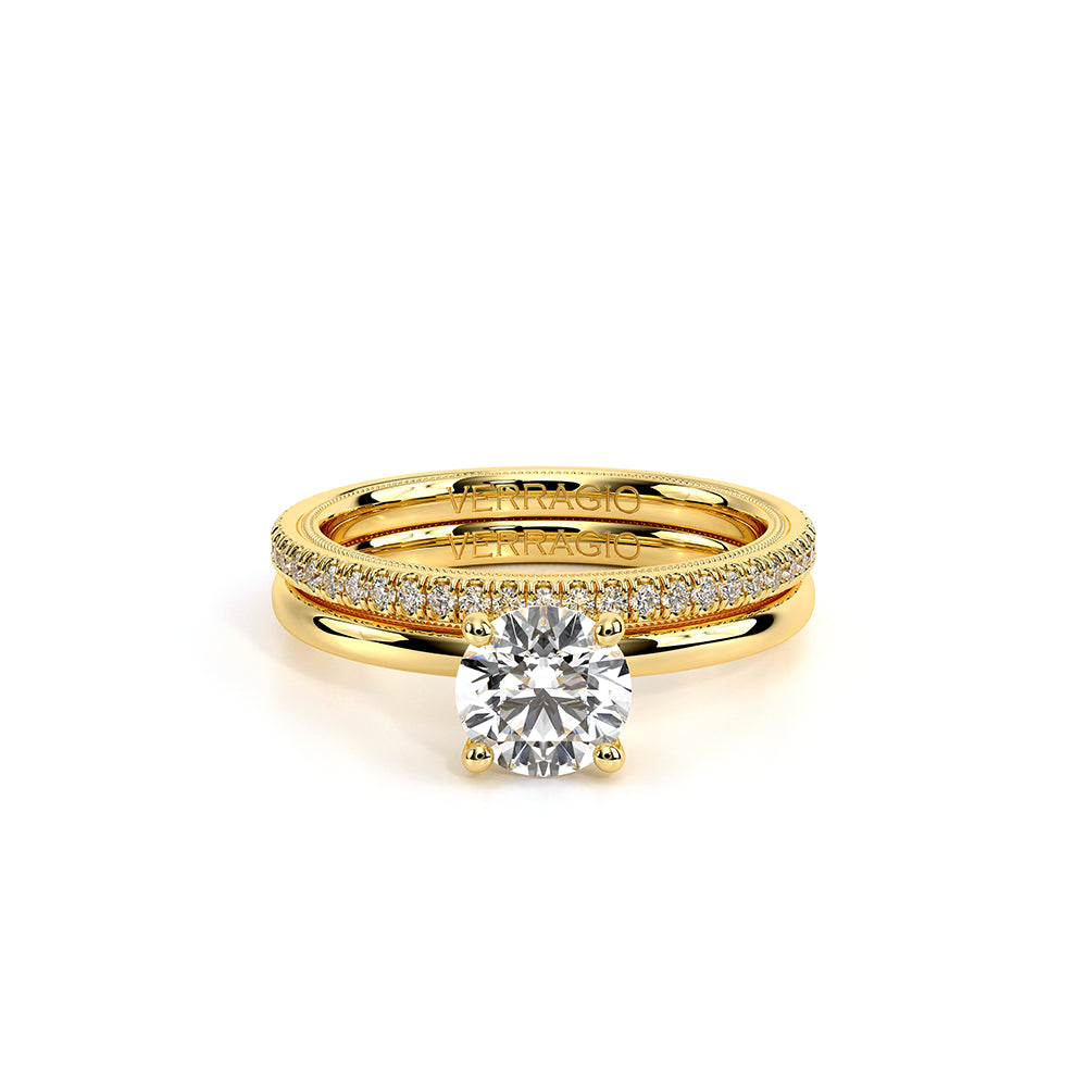 Tradition-120R4-S-18K Yellow Gold Round