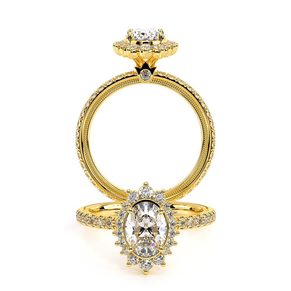 Verragio Halo Oval Engagement Ring