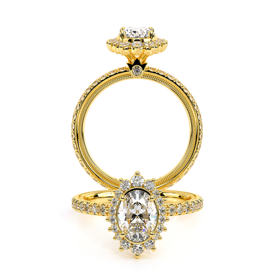 Verragio Halo Oval Engagement Ring
