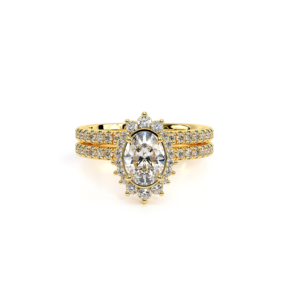 Verragio Halo Oval Engagement Ring