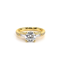Verragio Three-Stone Round Engagement Ring