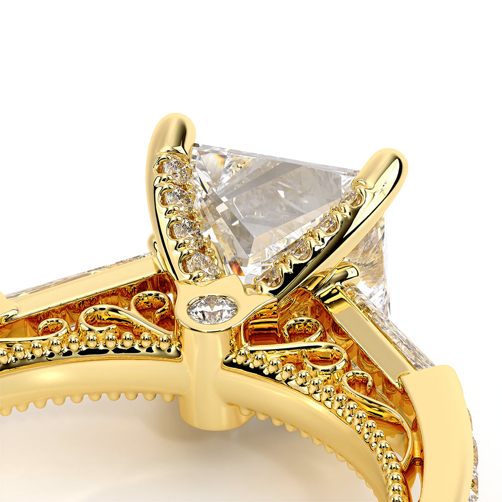 Venetian-5085p-18k Yellow Gold Princess