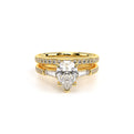 Venetian-5085ps-18k Yellow Gold Pear