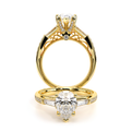 Verragio Three-Stone Pear Engagement Ring