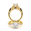 Verragio Three-Stone Oval Engagement Ring