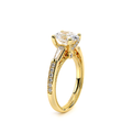 Verragio Three-Stone Oval Engagement Ring