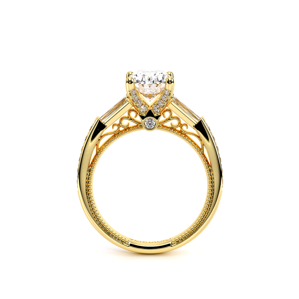 Venetian-5085ov-14k Yellow Gold Oval