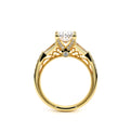 Venetian-5085ov-18k Yellow Gold Oval