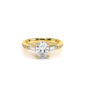 Verragio Three-Stone Oval Engagement Ring