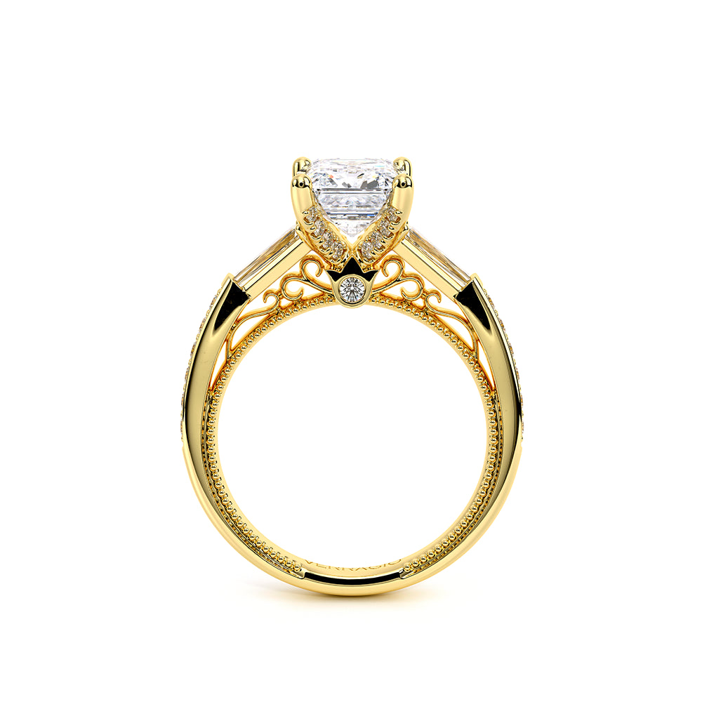 Venetian-5085em-18k Yellow Gold Emerald
