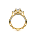 Verragio Three-Stone Round Engagement Ring