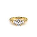 Verragio Three-Stone Round Engagement Ring