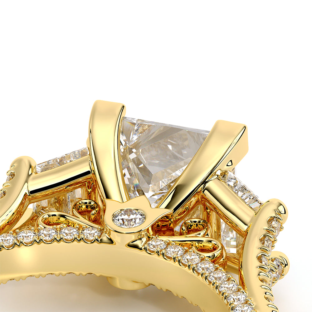 Venetian-5086p-18k Yellow Gold Princess