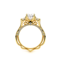 Verragio Three-Stone Oval Engagement Ring