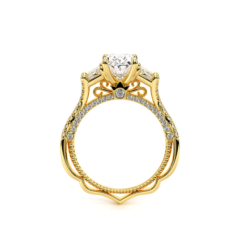 Venetian-5086ov-18k Yellow Gold Oval