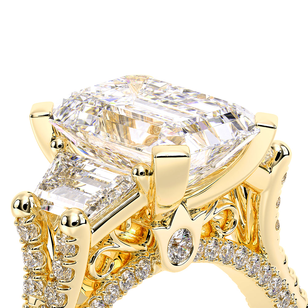 Venetian-5086em-14k Yellow Gold Emerald