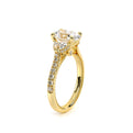 Couture-0485-oval-18k Yellow Gold Oval