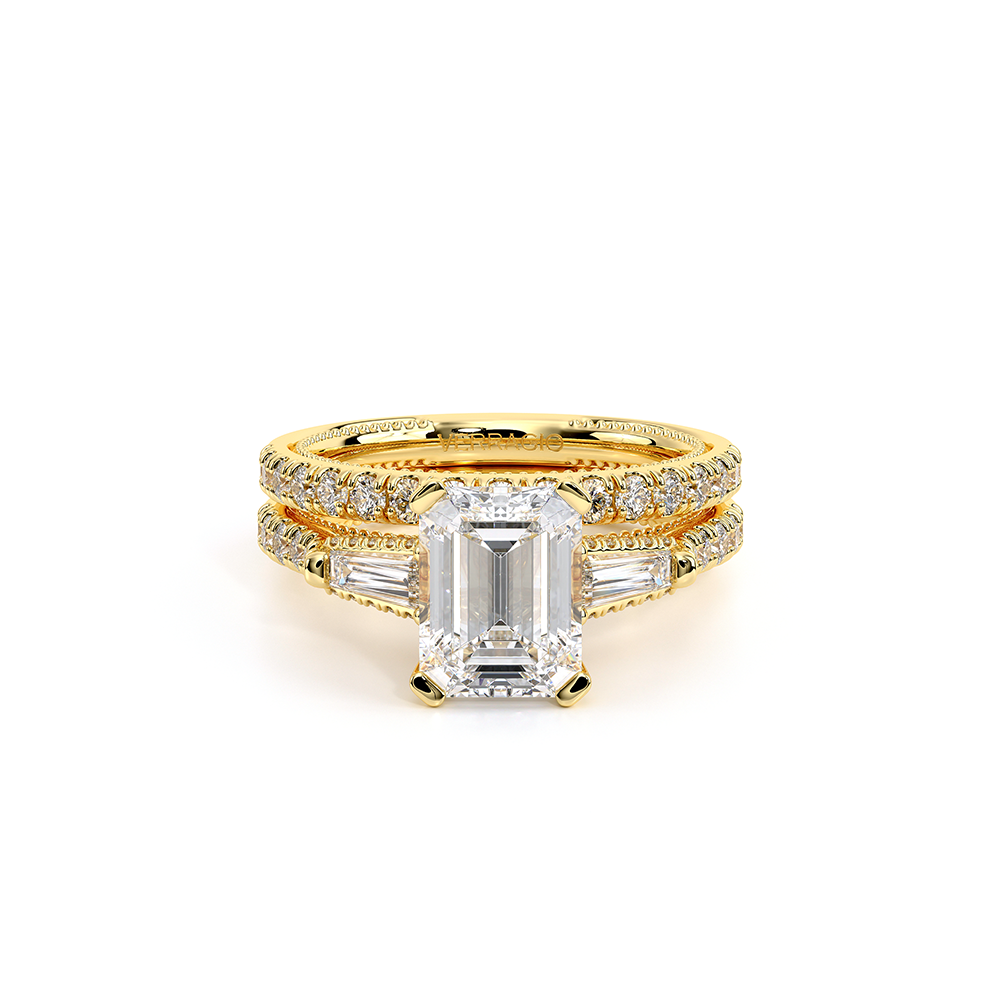 Verragio Emerald Engagement Ring