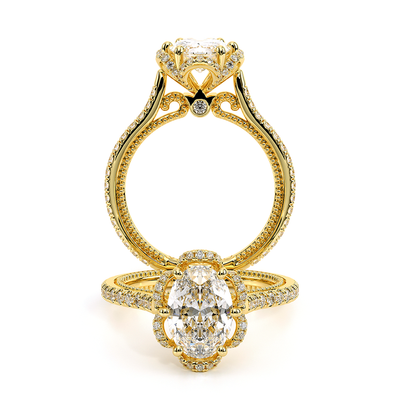 Verragio Halo Oval Engagement Ring