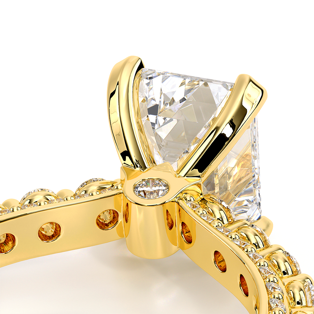 Verragio Pave Emerald Engagement Ring