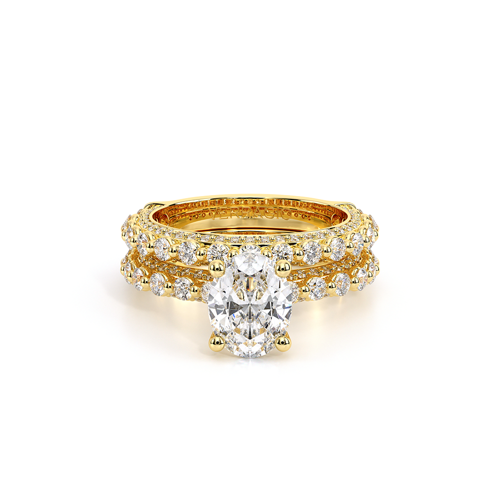 Verragio Pave Oval Engagement Ring