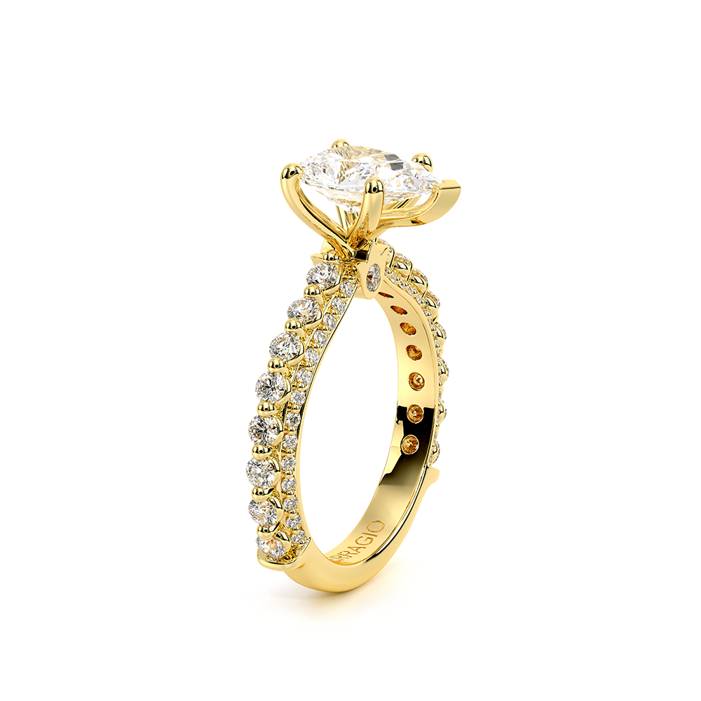 Verragio Pave Pear Engagement Ring