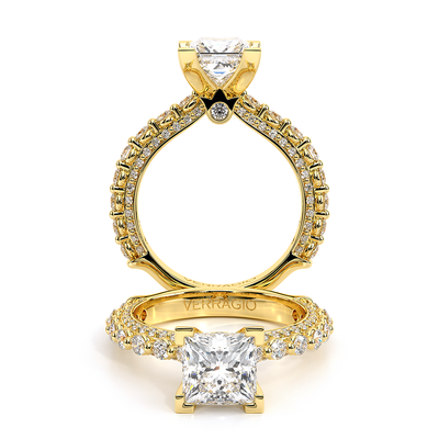 Verragio Pave Princess Engagement Ring