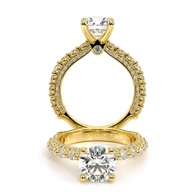 Verragio Pave Round Engagement Ring