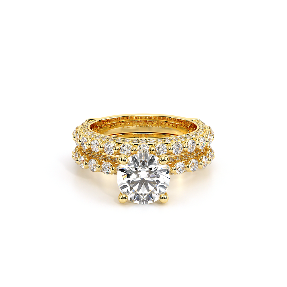 Verragio Pave Round Engagement Ring