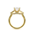 Renaissance-991EM-S-14K Yellow Gold Emerald