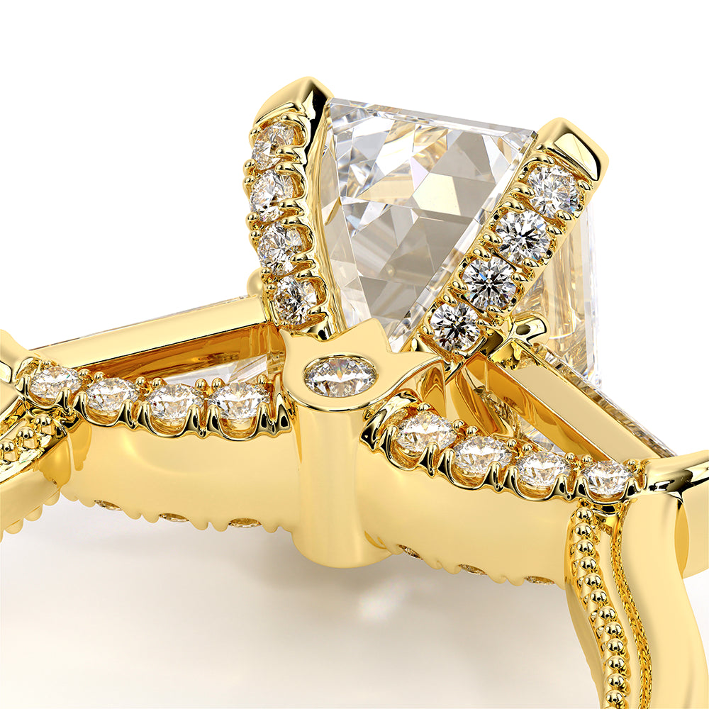 Renaissance-991EM-S-14K Yellow Gold Emerald