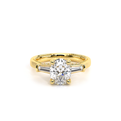 Verragio Three-Stone Oval Engagement Ring