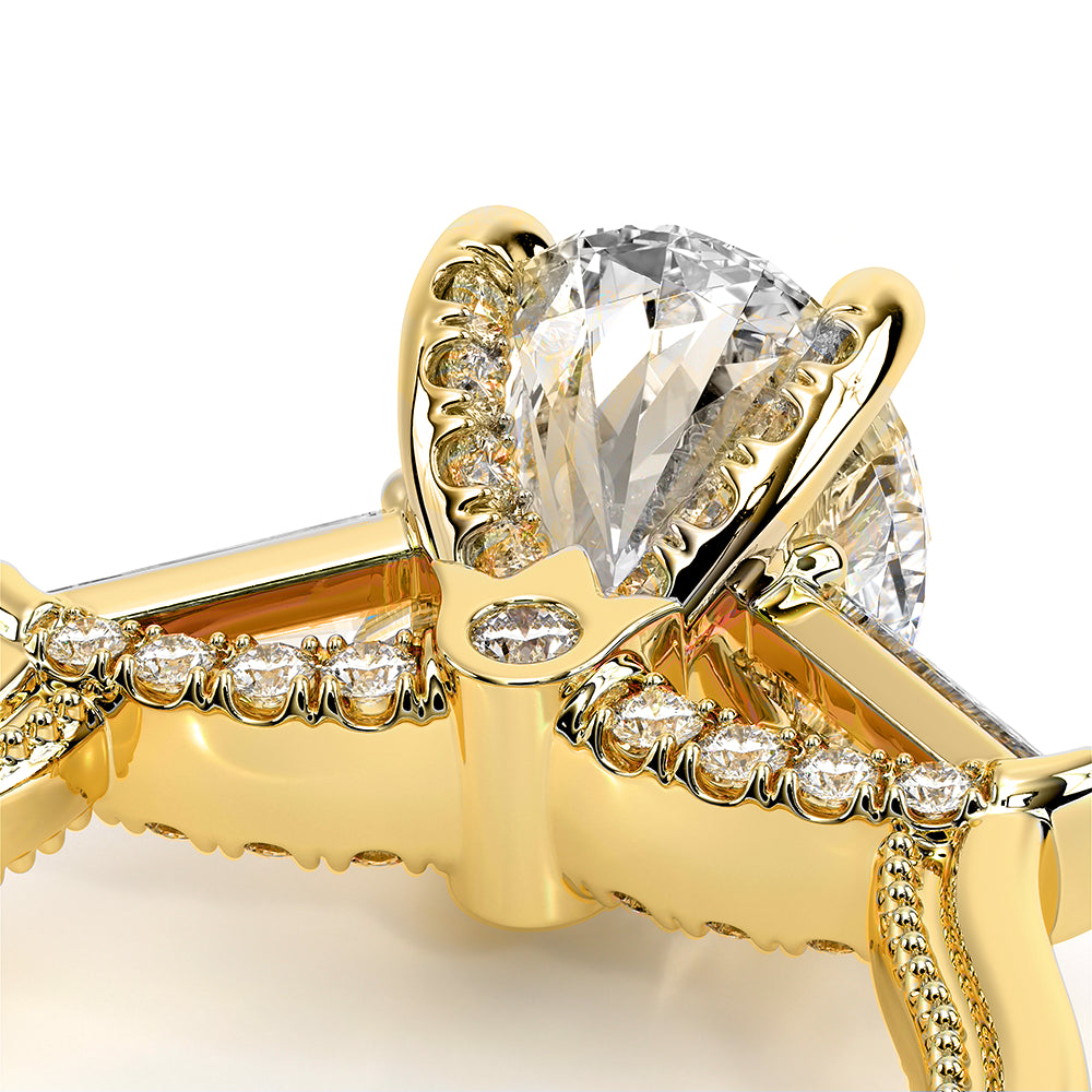 Renaissance-991OV-S-18K Yellow Gold Oval