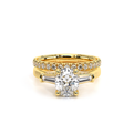 Verragio Three-Stone Oval Engagement Ring