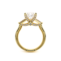 Verragio Three-Stone Princess Engagement Ring