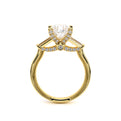 Renaissance-991P-S-14K Yellow Gold Princess