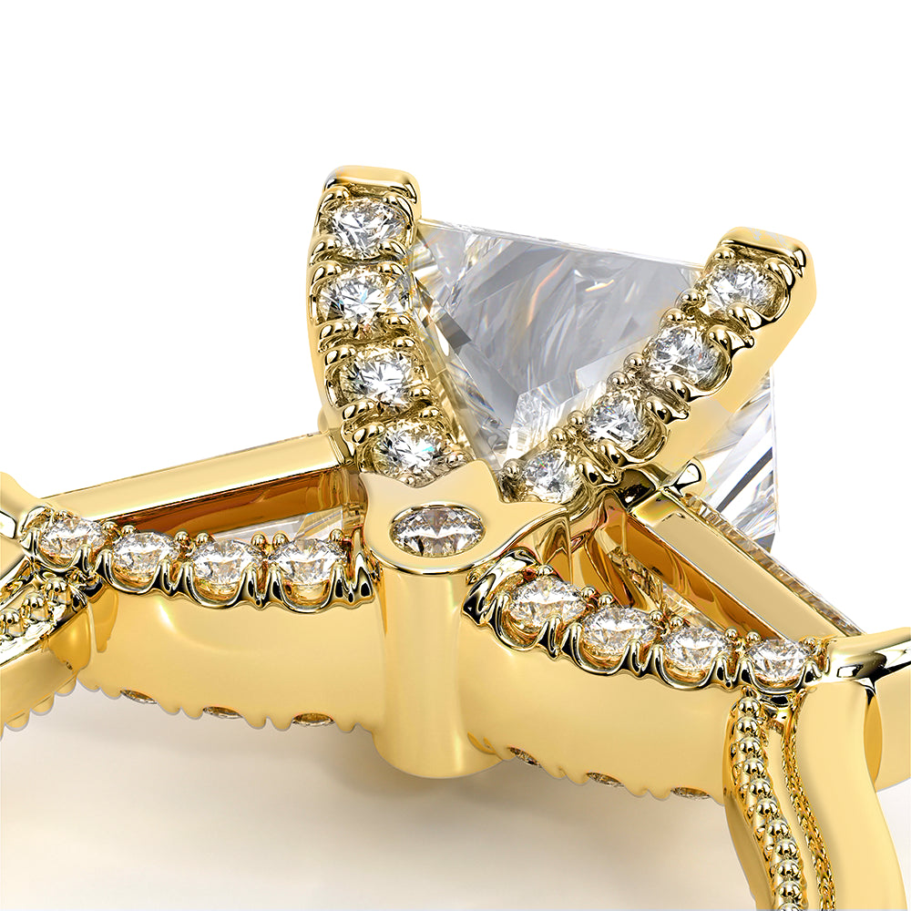 Renaissance-991P-S-18K Yellow Gold Princess