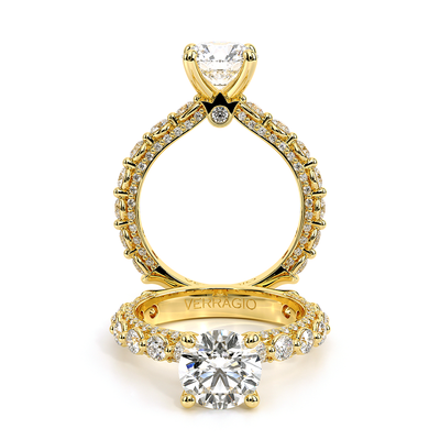 Verragio Pave Round Engagement Ring