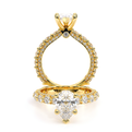 Verragio Pave Pear Engagement Ring