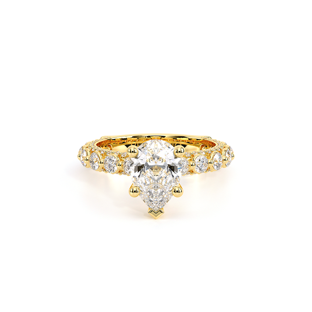 Verragio Pave Pear Engagement Ring