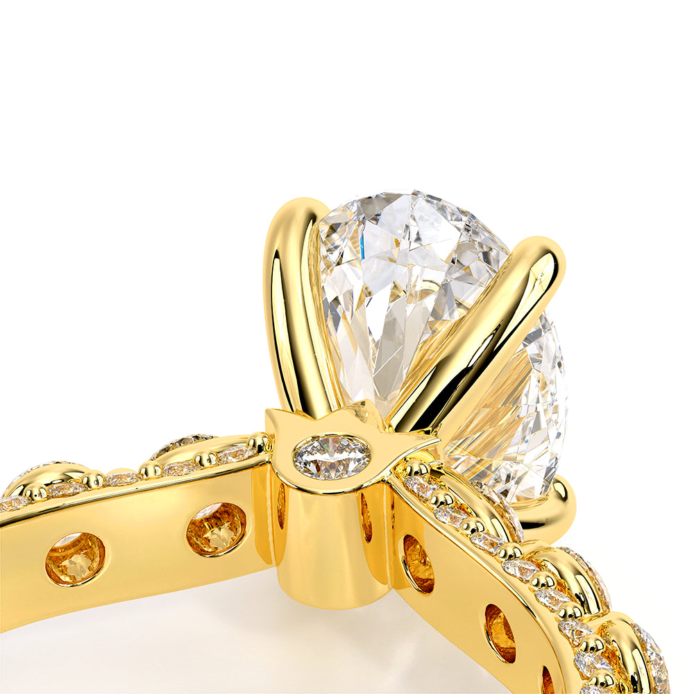 Couture-0488ov25-14k Yellow Gold Oval