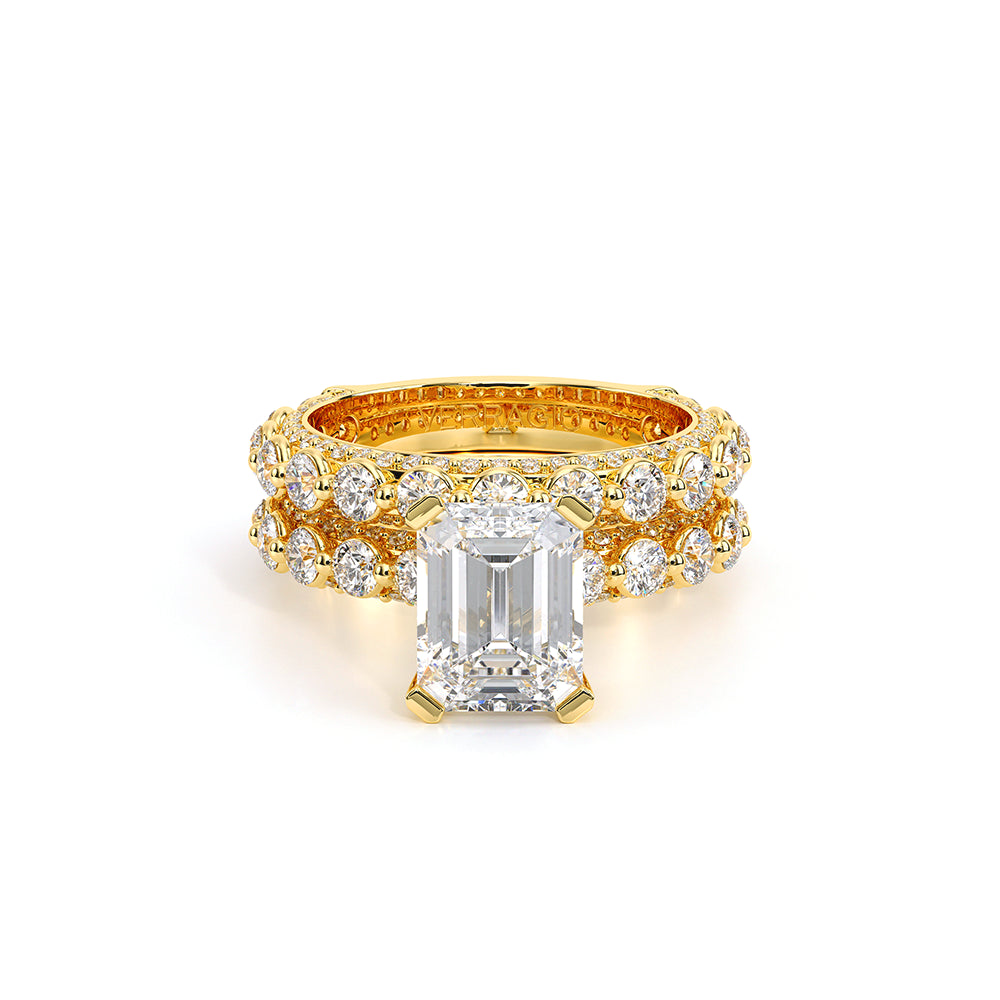 Couture-0488EM25-14K Yellow Gold Emerald