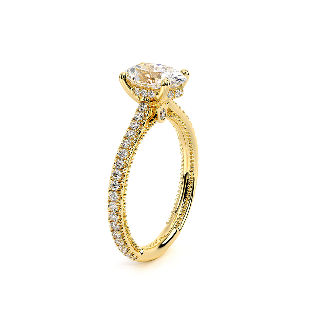 Renaissance-992OV13-14K Yellow Gold Oval