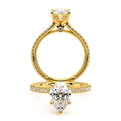 Verragio Pave Pear Engagement Ring