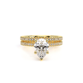 Verragio Pave Pear Engagement Ring
